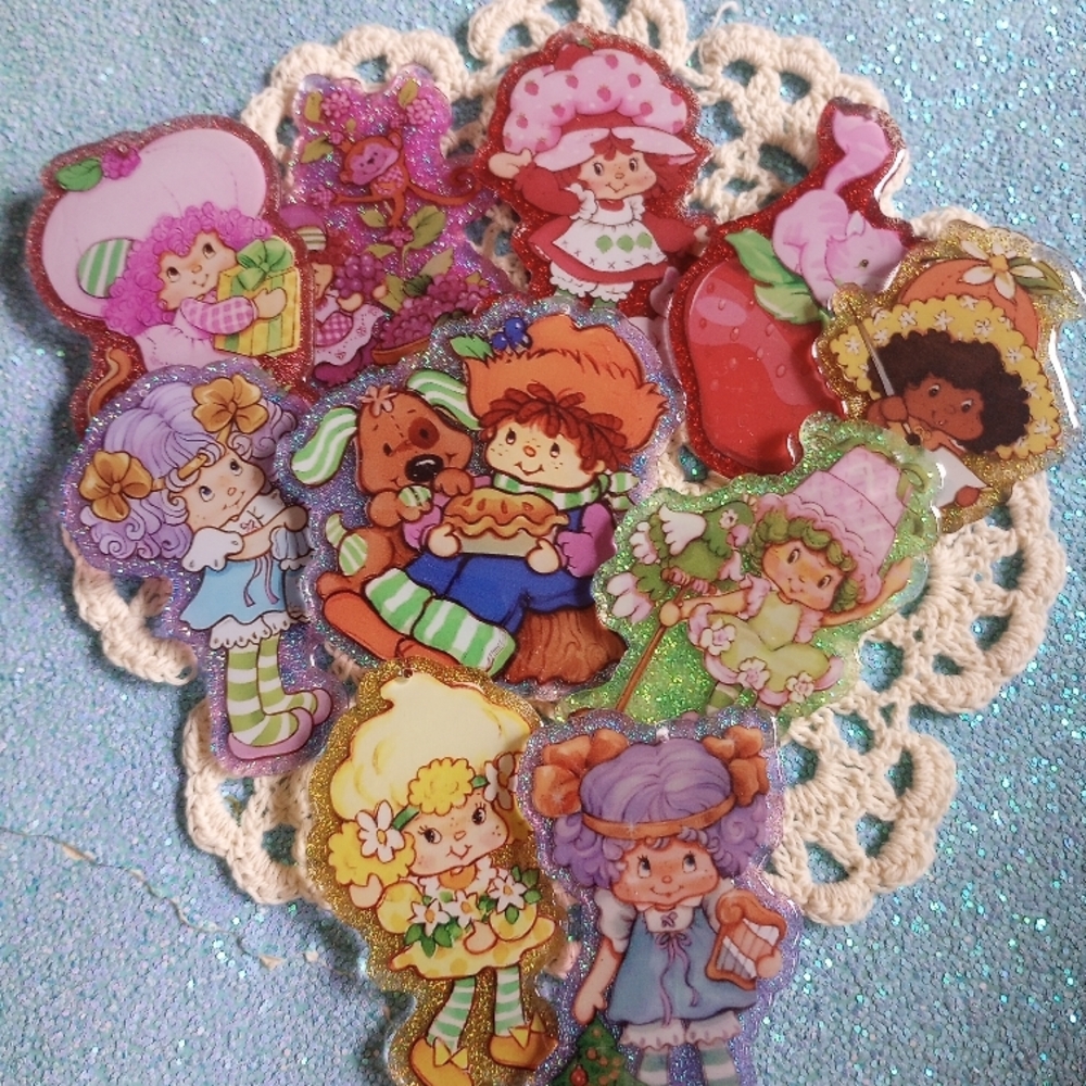 Strawberry Shortcake Ornaments